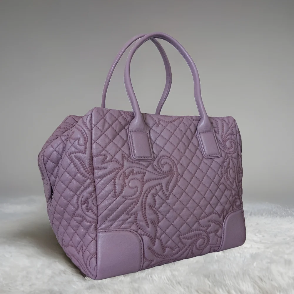 SOLD ✅️GIANNI VERSACE Vanitas Limited Edition Quilted Barocco Bag - PURPLE 💜 - Picture 12 of 17